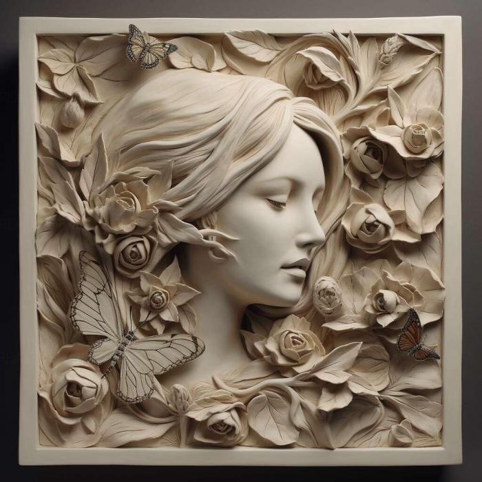 نموذج ثلاثي الأبعاد لآلة CNC 3D Art 